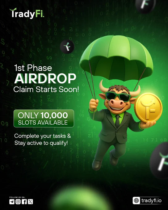 Visit:
🌐 www.tradyfi.io
🧑‍💻https://instagram.tradyfi.io
👨‍💻https://x.tradyfi.io
📩https://telegram.tradyfi.io
MiniApp : https://t.me/tradyfi_token_bot