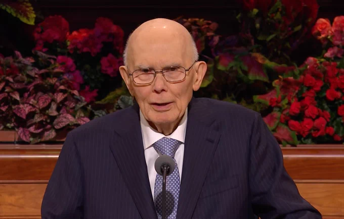 Elder Dallin H. Oaks of the Quorum of the Twelve Apostles