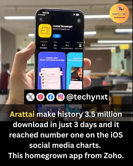 Arattai Massenger App 