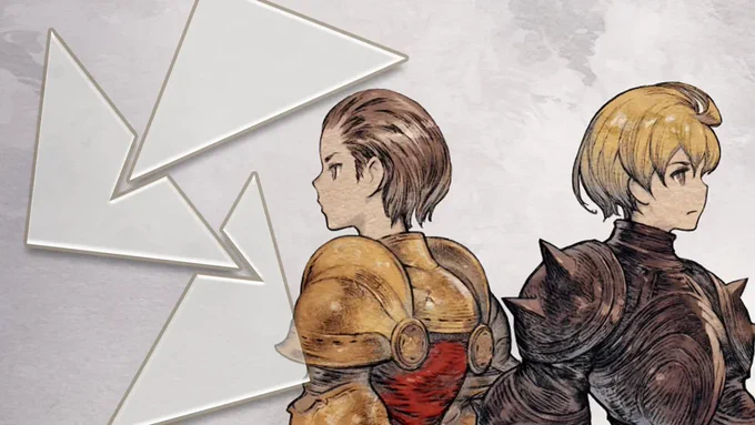 Random Encounter 332 - Delita and Ramza from Final Fantasy Tactics: The Ivalice Chronicles.