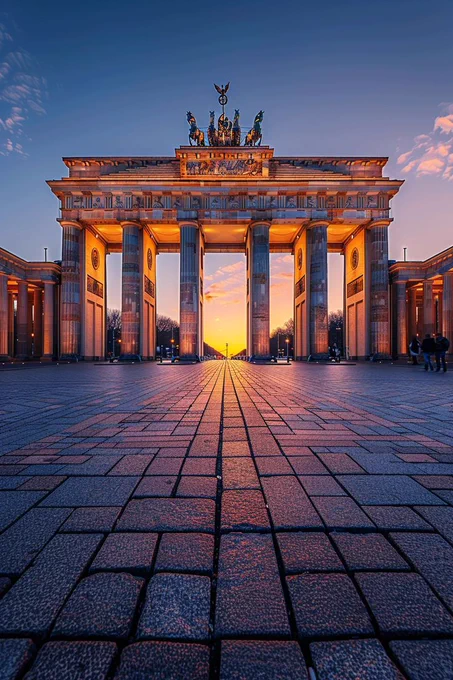 Brandenburg gate, Germany 