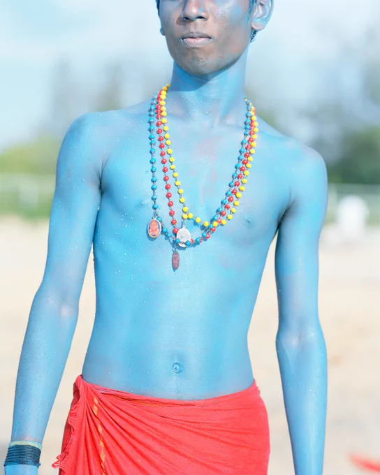 Vasantha Yogananthan. Demigod, Kulasekharapatnam, Tamil Nadu, India, 2019. Series: A Myth of Two Souls.