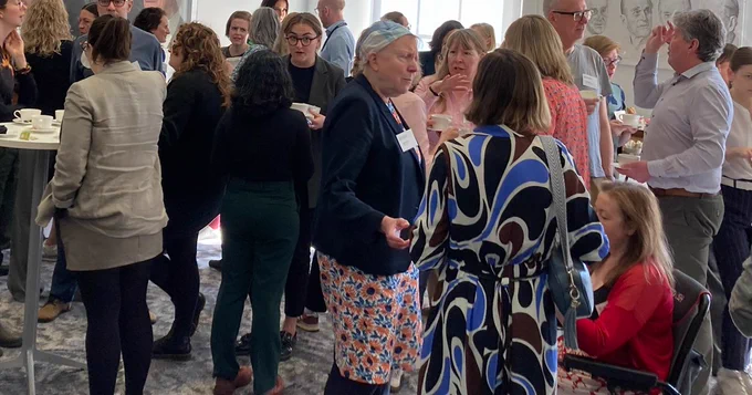 Participants at the "Gender pathways into engineering and technology in-person" event