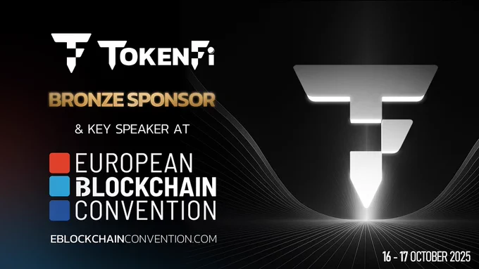 TokenFi joins European Blockchain Convention 11 as a Bronze Sponsor and key speaker
