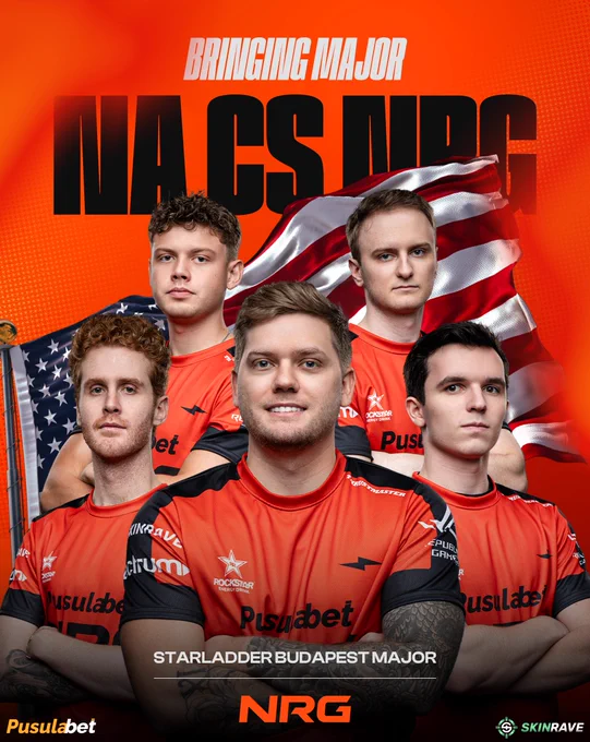 WE'LL BRING MAJOR NRG FOR NA CS