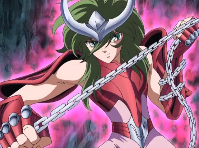 Andromeda Shun in Saint Seiya