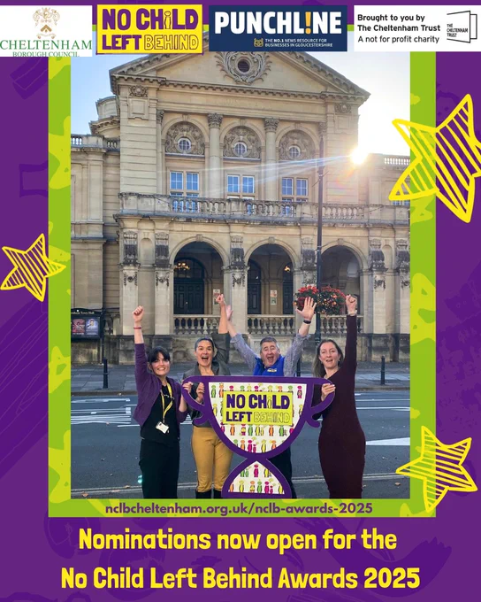 Image reads: Nominations now open for the No Child Left Behind Awards 2025