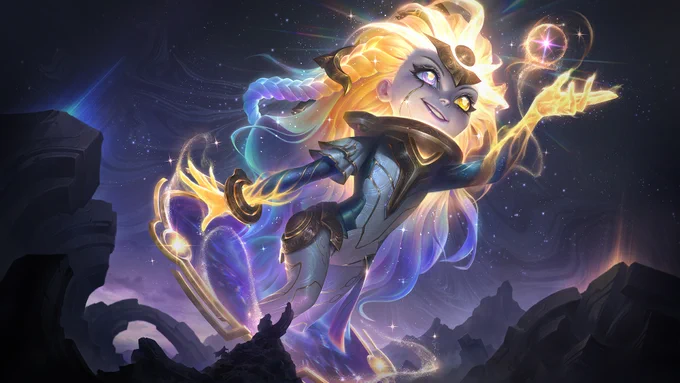 Splash Art de Zoe Aspecto Eterno Prestigiosa
