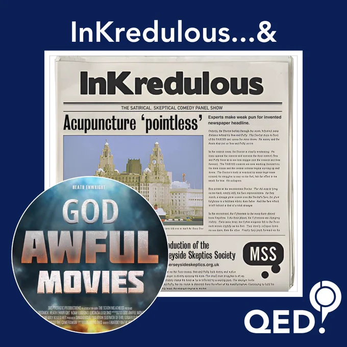 InKredulous and God Awful Movies logos