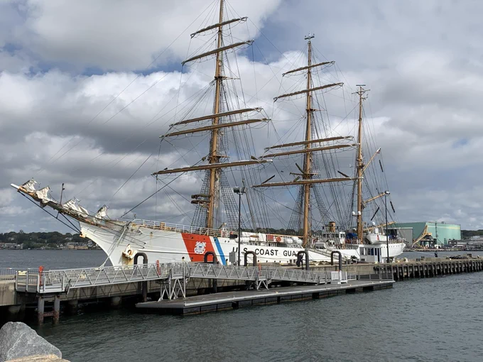 USCG tall ship BarqueEagle