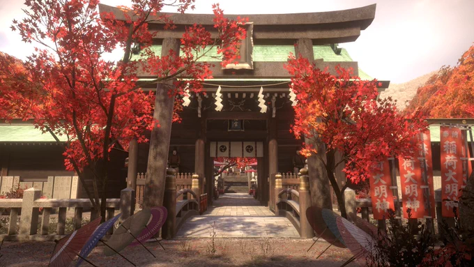 Japan Shrine (Autumn)