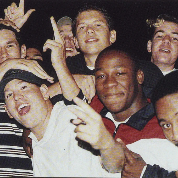students celebrating