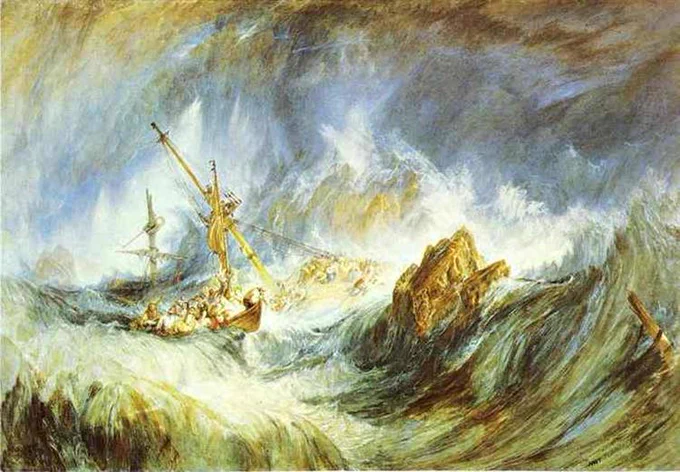 Turner, A Storm. 