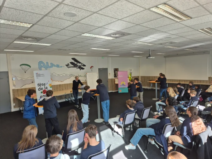 Quiz Cyberchampion, atelier numérique d'Orange