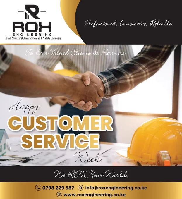 Happy Customer Service Week From Rox Engineering.