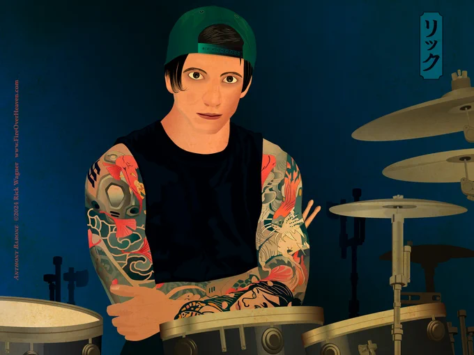 Illustration of Anthony Barone