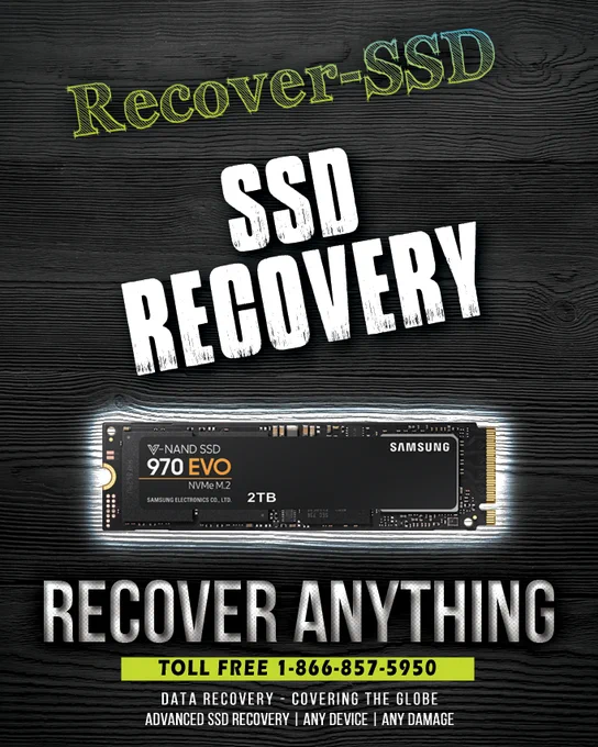 SSD recovery service