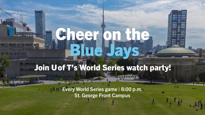 Cheer on the Blue Jays