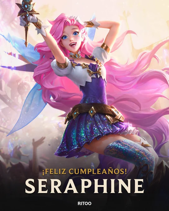 Cumpleaños de Seraphine ✨🎂 | #LeagueOfLegends

Seraphine, la Cantante Soñadora cumple 5 años el día de hoy.