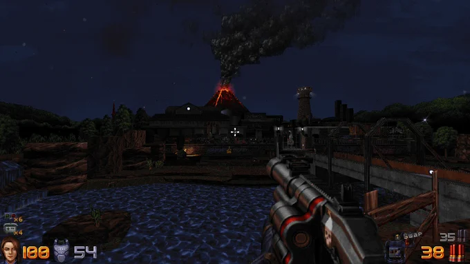 Screenshot from the game Ion Fury by Voidpoint/3D Realms (Nintendo Switch version)