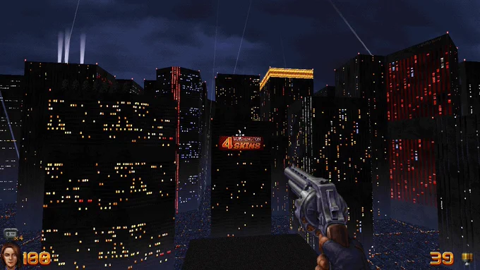 Screenshot from the game Ion Fury by Voidpoint/3D Realms (Nintendo Switch version)