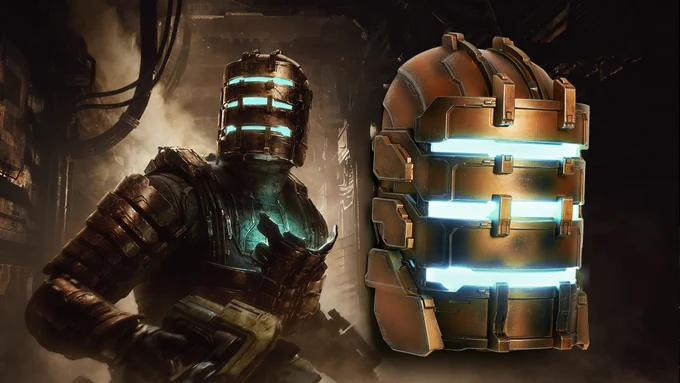 The Dead Space Isaac Helmet Wall Sculpture, feat. LED lights and a teal color visor, based on player character Isaac Clarke’s in-game helmet.