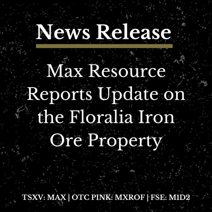 Summary of Max Resource Mineral Properties

Mora Gold Property in Colombia

The undrilled Mora Property encompasses over 40 historic workings, 5 active mines, a series of exposed polymetallic structures over 2,500m by 1,000m, adjacent to Aris Mining's (TSX: ARIS) (NYSE: AIMN) 9.2Moz Marmato Gold Operation (P&P Reserves: 31.3Mt @ 3.2 g/t Au for 3.2Mozs, M&I Resources: 61.5Mt @ 3.0 g/t Au for 6.0Moz ¹) and Collective Mining's (TSX: CNL) (NYSE: CNL) Guayabales Project abuts along 3.7 km north (Apollo Porphyry System), west, south, and vertical east boundaries of the Mora Property (refer to Figure 1 and Table 1).

Appointment of Mr. Cocunubo as Head Geologist and Mr. Henao Head of Community Relations both acted the same roles for Collective Mining (TSX: CNL) joining Co-Founder of Collective Mining, Dr. Grainger who acts as Technical Advisor.
