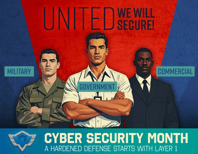 Cyber Security Month - United, we will secure!