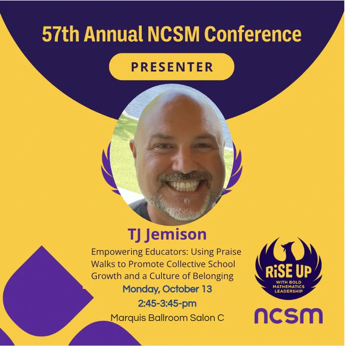 TJ's presentation about Praise Walks on Oct 13th at 2:45 pm in Marquis Ballroom Salon C