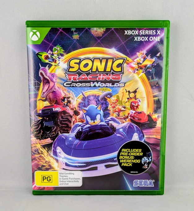 Sonic Racing: CrossWorlds on Xbox One/Xbox Series X