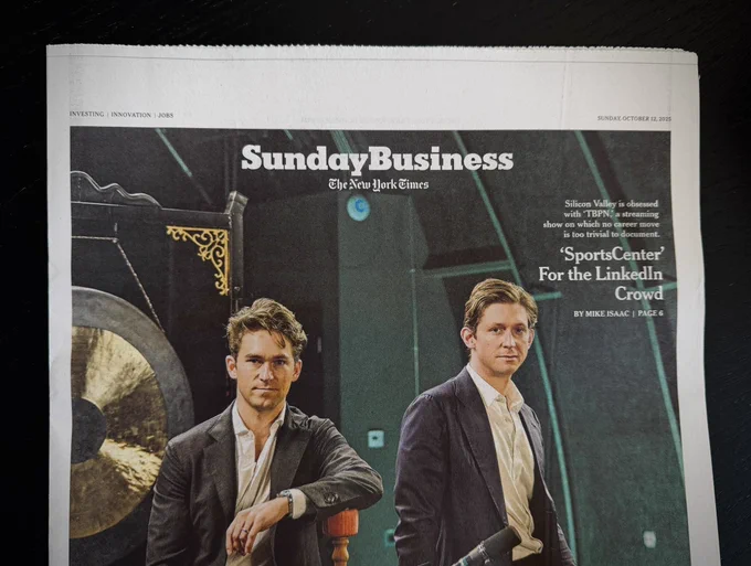 TBPN profiled in the New York Times.