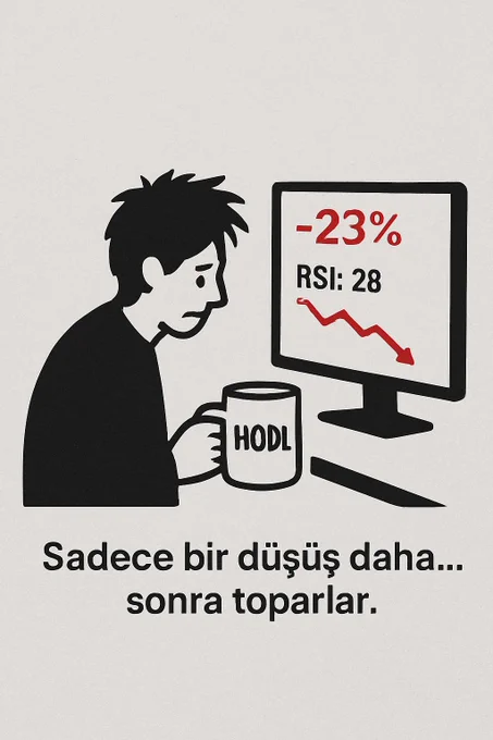 @bitcoin ve altcoin düşüşünden sonraki ruh halim