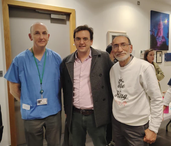 Dr John McManus and Dr Syed Abbas