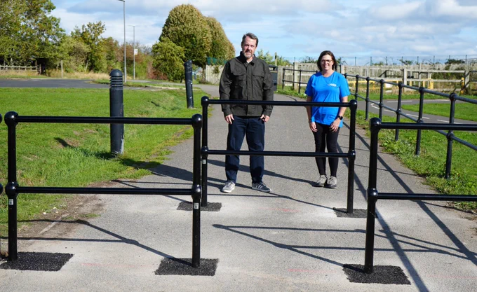New measures have been introduced to ensure visitors continue to safely enjoy Summerhill Country Park in Hartlepool.

Metal barriers, mainly outside the visitor centre, aim to discourage motorised vehicles from accessing the 110-acre site.

Full story ➡️www.hartlepool.gov.uk/barriers