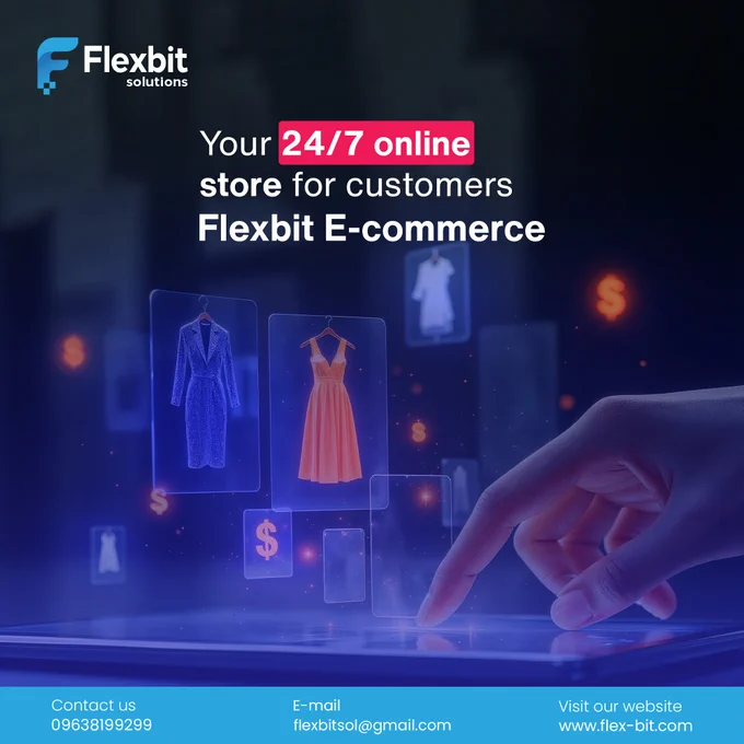 From 24/7 Online Stores to Complete E-commerce Solutions
📷 24/7 Online Store Setup
📷 Smart & Scalable E-commerce Solutions
📷 Custom Features Tailored to Your Business
📞:09638199299
📧:flexbitsol@gmail.com
🌐:www.flex-bit.com
#x #FlexbitSolutions #xbusiness #xsoftware