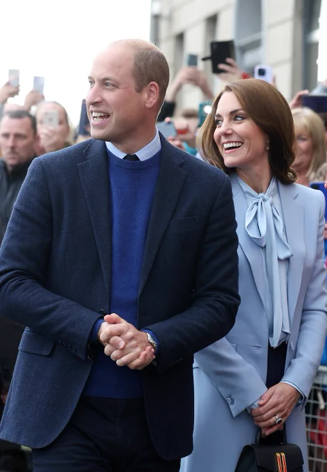 The Prince and Princess of Wales during their last joint visit to Northern Ireland in 2022.