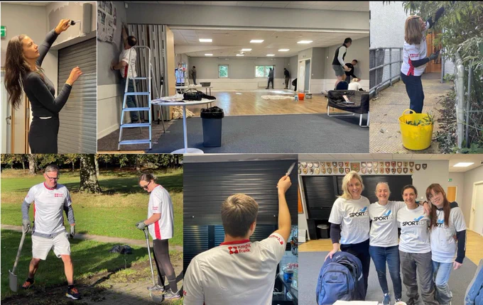 Property makeover at Inch Park community sports club 