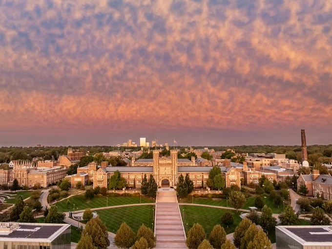 Washington University in St. Louis is at Washington University in St. Louis.