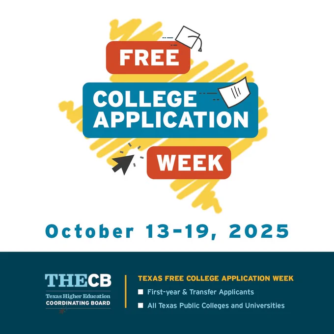Free College Application Week October 13-19, 2025