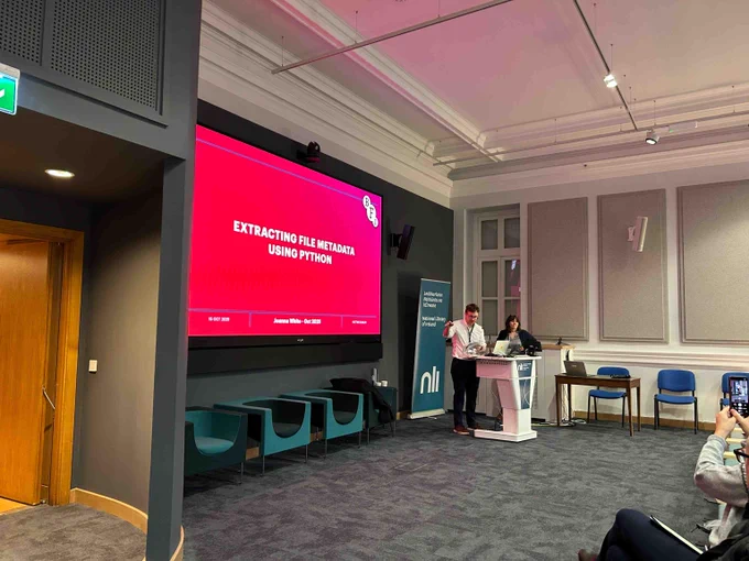 NTTW conference screen