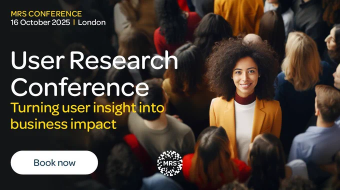 MRS USer research Conference 2025 OCtober 16 London