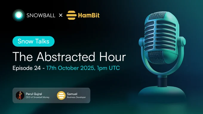 🎙️ Snow Talks: The Abstracted Hour – Episode 24 with @HamBit_Official