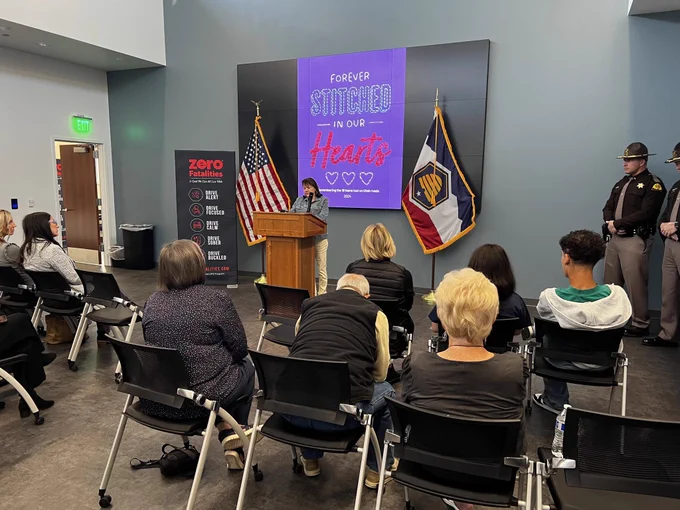 Families of teens who died on Utah roads in 2024 gather with UDOT and Utah DPS to honor the teens’ lives and urge parents and teens to make safe choices while driving.