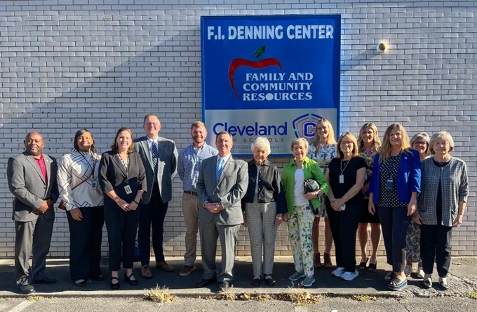 We were honored to welcome the Tennessee Department of Education team to Cleveland City Schools today. Thank you for taking time to see how we’re supporting our students and families every day. 💙 #BuildingChampions #BuildingCommunity #ChooseCleveland