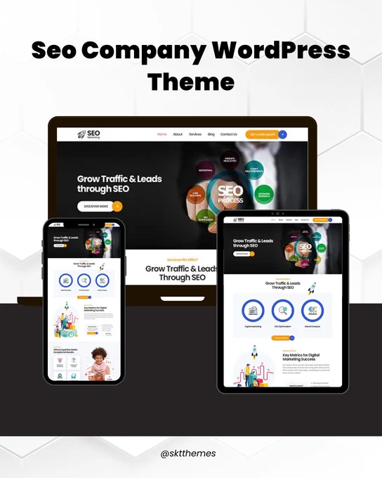 SEO Company WordPress Theme