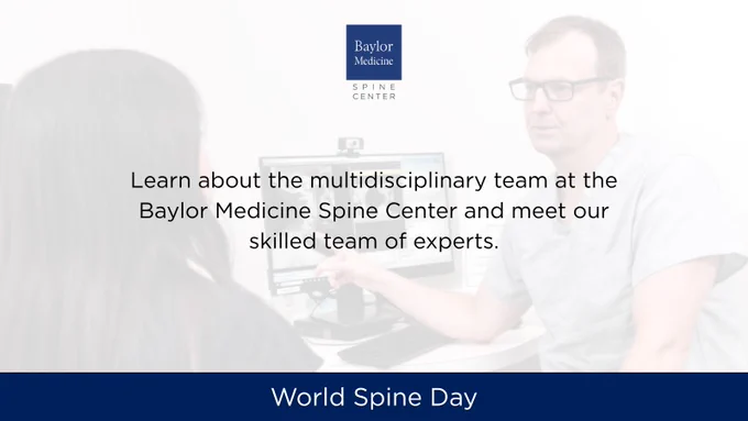 Learn about the multidisciplinary team at the Baylor Medicine Spine Center and meet our skilled team of experts.