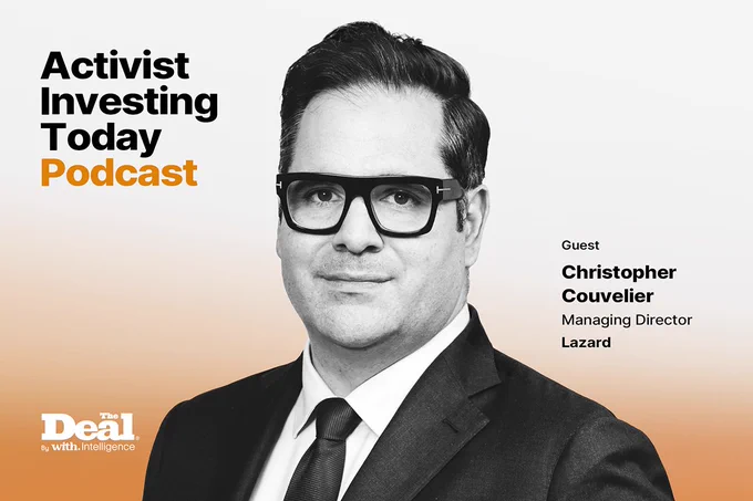 Christopher Couvelier of Lazard