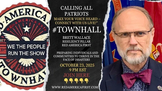 The Resiliency of #REDAMERICAFIRST preparing individuals and communities to thrive in the face of disasters 🙏🫶👥💪 @AshleyWeis4  #RAFTownHall #TownHall 
Thursdays at>> 3PM HT | 6PM PT | 7PM MT | 8PM CT | 9PM ET
 👉Join: https://redamericafirst.com/townhall/
👀Watch: https://youtube.com/@redamericafirst
🏁Signup: https://redamericafirst.com/pillars/resiliency