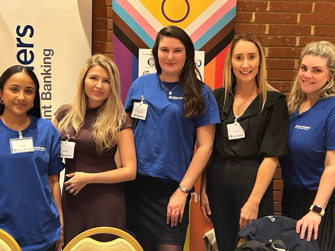 Close Brothers colleagues at the Smart Works Women Into Work Jobs Fair.