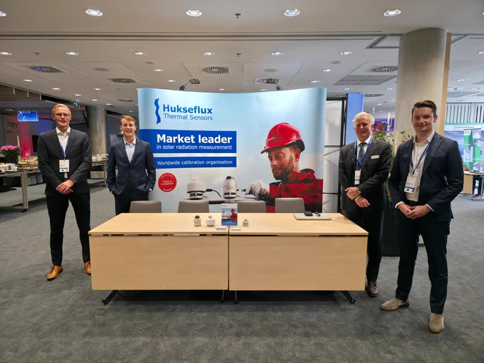 A throwback to Solarplaza Summit Asset Management Europe 2025 in Prague. Thank you to everyone who passed by our booth.

The Hukseflux team (pictured here) was energised by the focus on data-driven optimisation and the insightful conversations we had with so many industry professionals.

A special note of appreciation to all who attended the onstage presentation by our Director, Kees VAN DEN BOS: "Improving accuracy of PV performance measurement: Monitoring of weather conditions and PV cell temperature according to the latest IEC 61724 standards." We were thrilled by the packed room and the excellent questions asked by the public!

👉 If you missed Kees’s presentation or would like to discuss implementing the latest IEC 61724 standards, please comment on this post to connect with us directly. We can share the presentation with you.

Last but not least, a big thank you to the Solarplaza team for making this event possible. We hope to see you again next time!